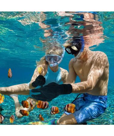 2 Pairs 3mm Neoprene Diving Wetsuit Gloves - Anti-Slip, Waterproof, Adjustable Strap - for Men and Women - Ideal for Diving, Snorkeling, Surfing - Buy Online on GoSupps.com