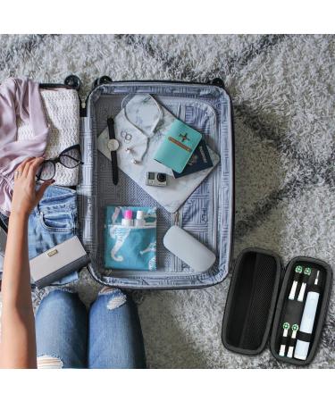 Travel Toothbrush Case for Oral-B & Philips Sonicare | Fits Pro 1000 2000 3000 3500 1500 & ProtectiveClean 4100 5100 | Accessory Storage Included - Buy Online on GoSupps.com