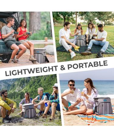 Everlasting Comfort 54 Can Backpack Cooler - Insulated Leak Proof Beach Cooler Bag for Picnics, Camping, and Beach - Ultimate Outdoor Companion - Buy Online on GoSupps.com