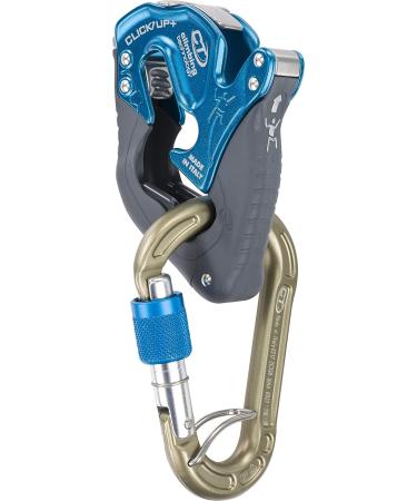 Climbing Technology Click Up Kit Plus - Lightweight Belay Device Set in Light Blue | One Size | International Shipping Available - Buy Online on GoSupps.com