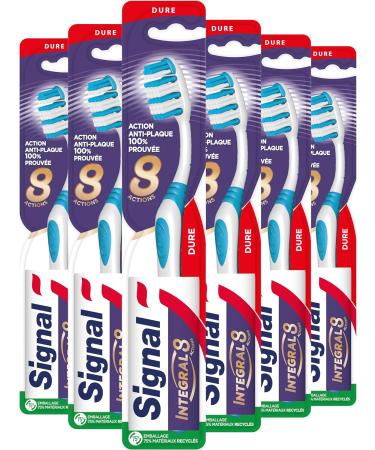 Signal Integral 8 Toothbrushes - Complete Care Anti-Plaque & Interdental Cleaning - 12 Pack for Tooth Decay Prevention | International Shipping - Buy Online on GoSupps.com