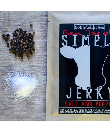 Premium Handmade Beef Jerky Tasting Box - 6x50g All-Natural No Additives | Austrian Pasture Raised - Buy Online on GoSupps.com