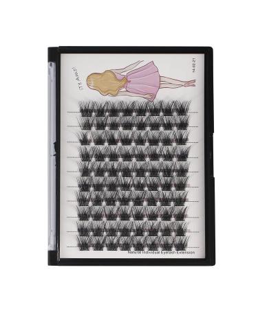 Bodermincer D Curl Wide Cluster Clusters Individual Lashes Mink Cluster Eyelash Extension Natural 3D Russian Volume Faux Eyelashes Individual Lashes Makeup 10-18mm to Choose (10MM)