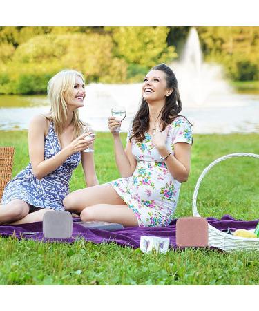 2 Pcs Sanitary Napkin Storage Bag - Period & Menstrual Pad Organizer for Teen Girls & Women - Pink & Blue - Buy Online on GoSupps.com