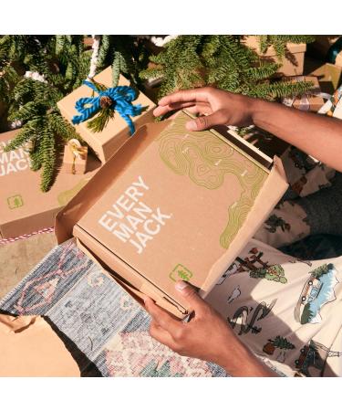 Every Man Jack Men's Sea Minerals + Citron Gift Set - Clean Ingredients Body Wash 2-in-1 Shampoo Deodorant & Face Wash for Ultimate Grooming - Buy Online on GoSupps.com