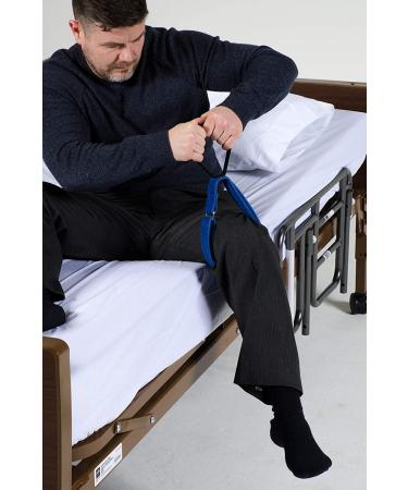 Patient Aid Thigh Lifter Strap - Leg Lift Assist Band with Padded Wrist Strap | Mobility Device for Disabled, Elderly, Limited Mobility | Ideal for Lifting, Movement, Transfer After Surgery & Bed Rest - Buy Online on GoSupps.com
