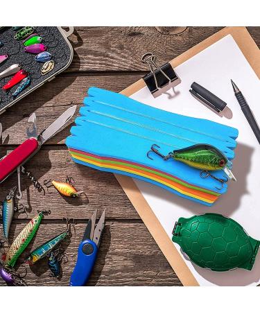 Buy Gzlceu 40-Piece Fishing Light Foam Leader Convenient Fishing Cord & Hook Holder (Random Color) | International Shipping Available - Buy Online on GoSupps.com