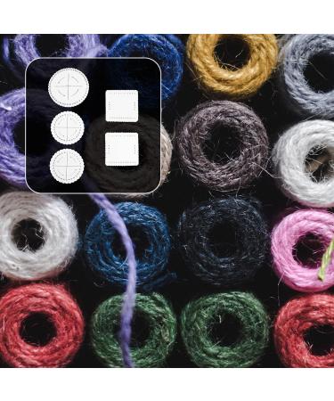5pcs Plate Braided Disc Handmade Knitting Fine Thread Kit - Kumihimo Braiding Supplies 1.5X13CM - Buy Online on GoSupps.com