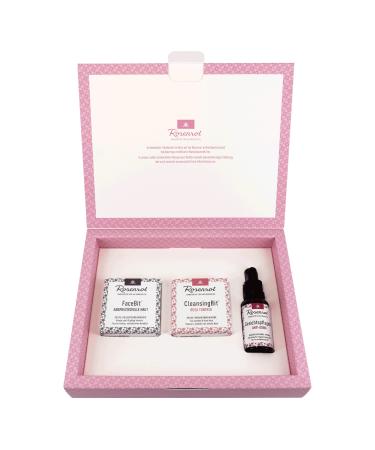 Red Pink Premium Facial Care "Rejuvenating"