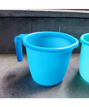 ATCUSA Plastic Bathroom Mug - 1.5L Capacity - Certified for Bathing - Assorted Colors - Buy Online on GoSupps.com