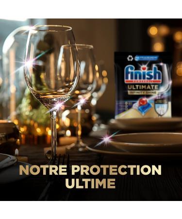 Finish Quantum Infinity Shine Dishwasher Tablets | Scent : REGULAR | Size : 30 Dishwasher Tabs | For Sparkling Clean (30 Tabs) - Buy Online on GoSupps.com