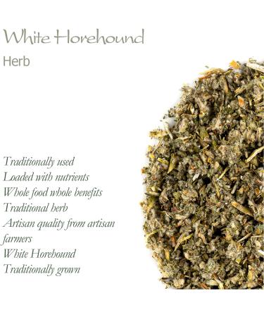 Horehound Leaf Tea Herb - White Horehound Leaves 100g - Buy Online on GoSupps.com