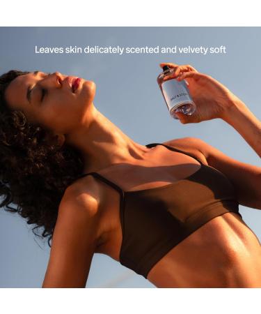 Salt & Stone Body and Hair Fragrance Mist | Women & Men | Hydrating Skincare Ingredients Glycerin & Prebiotics | Vegan & Cruelty-Free - 3.4 fl oz Black Rose & Oud - Buy Online on GoSupps.com