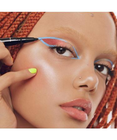 Stila Stay All Day Dual-Ended Liquid Eye Liner in Periwinkle / Midnight - Buy Online on GoSupps.com