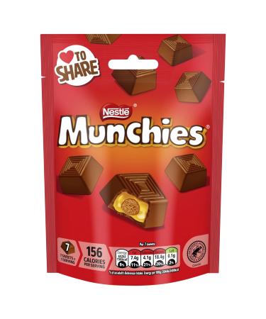 Munchies Munchies Milk Chocolate Pouch 104g