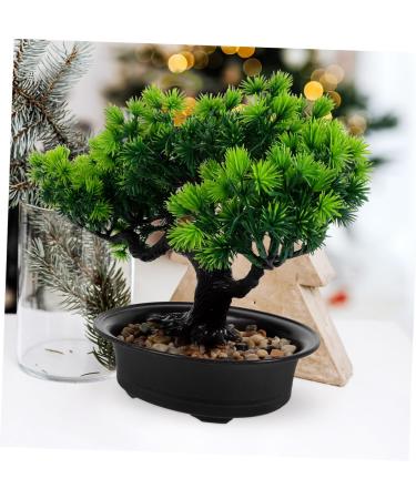 Zerodeko Artificial Pine Potted Plant Mini Fake Potted Plant Office - Buy Online on GoSupps.com