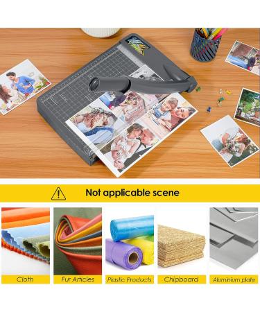 MROCO Paper Cutter 12" Cut Length Paper Trimmer  Guillotine Trimmer with 12 sheet Capacity Paper Cutting Board  Heavy Duty Guillotine Paper Cutters and Trimmers for Cardstock Paper Crafts Paper Slicer - Buy Online on GoSupps.com