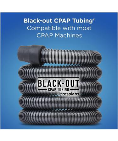 Resplabs CPAP 6ft Black-Out Tubing - Universal Tube for ResMed & Philips Respironics - 3 Pack - Buy Online on GoSupps.com