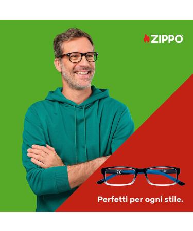 Buy Zippo Reading Glasses 3.50 - Stylish and Durable 31Z-091-Blu350 | International Shipping Available - Buy Online on GoSupps.com