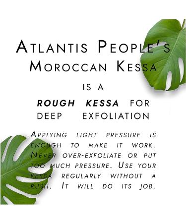 Moroccan Hammam Kessa Exfoliating Mitt - Deep Exfoliation & Dead Skin Remover - Buy Online on GoSupps.com
