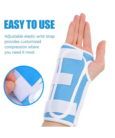 Strap Spica Support Brace - Thumb Splint Wrist Stabilizer Arm Support - Cloth Sports 17.5x17.5cm - Blue R | International Shipping Available - Buy Online on GoSupps.com