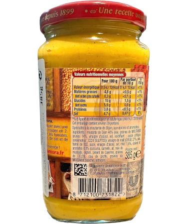 Savora Sauce Condiment Mustard Spice Aromate Amora Jar 385 g Pack of 6 - Buy Online on GoSupps.com