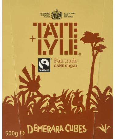 Tate & Lyle's Fairtrade Demerara Sugar Cubes 500g
