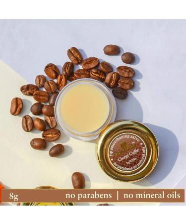 Coorgi Coffee Lip Smoothening Salve - Nourishing White Lip Balm 8g | Best Natural Care for Soft Lips - Buy Online on GoSupps.com