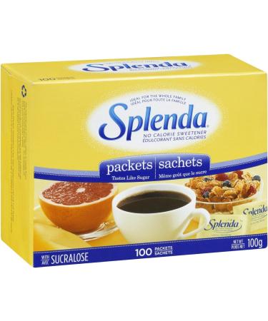 Splenda No Calorie Sweetener 100 Packets - Buy Online on GoSupps.com