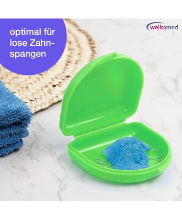Wellsamed KFO Rail Box Classic - Green Dental Splints & Braces Storage | International Shipping - Buy Online on GoSupps.com