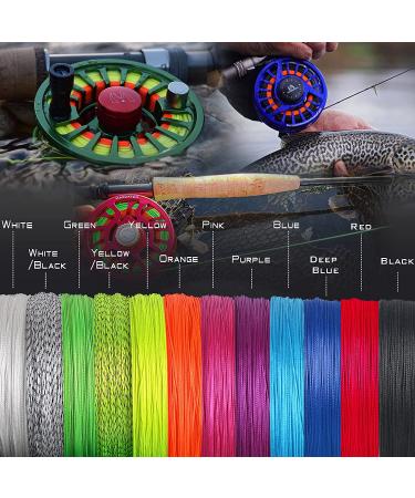 Maxcatch Braided Fly Line Backing 20lb 100yards | Orange Color - Buy Online on GoSupps.com