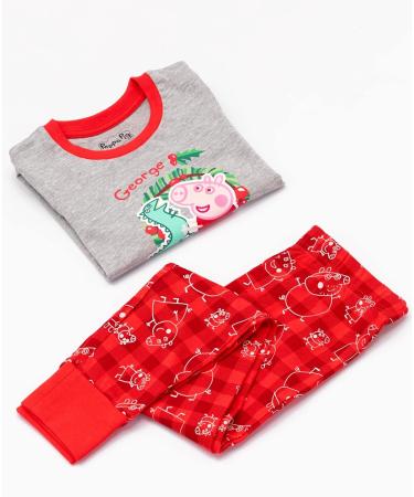 Peppa Pig Christmas Family Pyjamas Set | Festive PJs for Women Men Baby Toddlers Kids | Christmas Eve Box Gift | Size 5-6 Years - Buy Online on GoSupps.com
