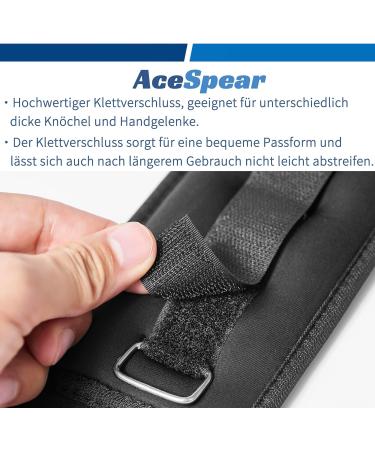 Buy Acespear Weight Cuffs | Adjustable Leg & Arm Weights for Men & Women | 0.5kg to 2kg Foot Weights for Running & Fitness Studio - Buy Online on GoSupps.com