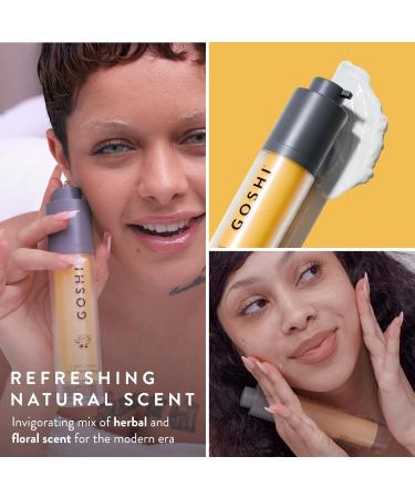 GOSHI Super Vitamin Face Moisturizer for All Skin Types 1.75 oz - Nourishing Face Cream Infused with Sesame Oil, Vitamin E and More Plant Extracts - Made in Japan - Buy Online on GoSupps.com