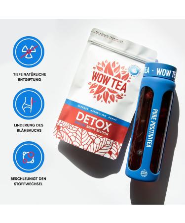 WOW TEA Perfect Berry Bundle: Cleanse & Energize Your Body - Buy Online on GoSupps.com