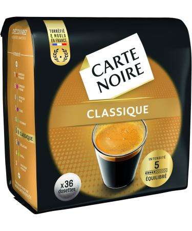 Carte Noire Classique N 5 - 180 Soft Pods (Pack of 5 X 36) - Buy Online on GoSupps.com