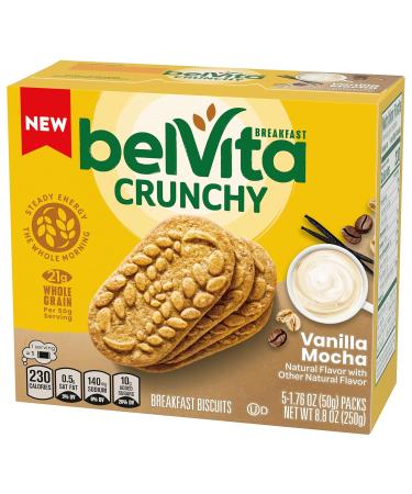 belVita Breakfast Bars Biscuits Vanilla Mocha 6 Boxes of 5 Packs (4 Biscuits Per Pack) - Buy Online on GoSupps.com