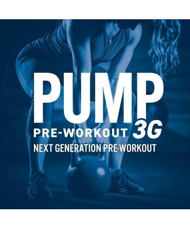 Applied Nutrition Pump 3G Pre Workout 375g - Fruit Burst Flavor - Energy, Focus & Performance - 25 Servings - Buy Online on GoSupps.com