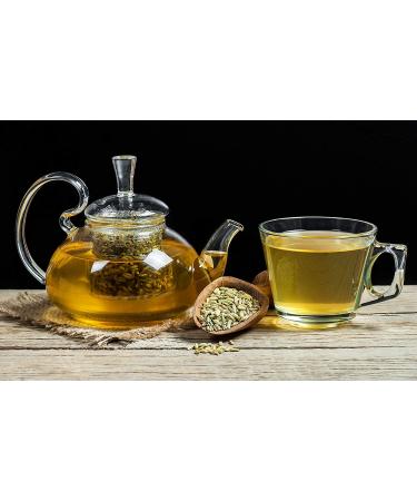 Spices Village 8 oz Fennel Seeds - Whole Spices for Cooking - Fresh Dried Fennel Seed for Tea - High Dietary Medicinal Herb - Kosher, Vegan, Gluten Free, Non GMO - Resealable Bulk Bag - Buy Online on GoSupps.com