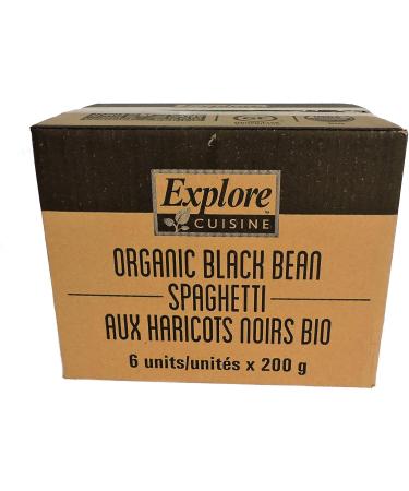 Explore Cuisine Black Bean Spaghetti 6 Count - Buy Online on GoSupps.com