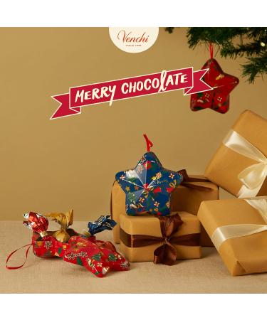 Venchi Coffret Cadeau toile de No l avec Chocolats Cometa Assortis dition Limit e 36 g Sans Gluten Sans Colorants ni Conservateurs Id e Cadeau et D coration de No l - Buy Online on GoSupps.com