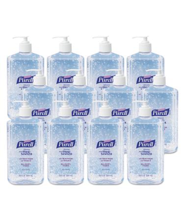 Purell 302312 Advanced Instant Hand Sanitizer 20oz Pump Bottle - Pack of 12 - Buy Online on GoSupps.com