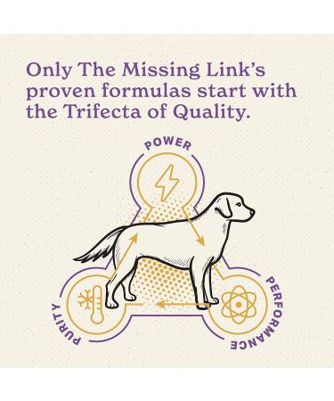 Senior Dog Superfood Supplement Powder - Omega, Fiber, Mussel, Glucosamine, Probiotics, Yucca, Ginko Biloba - Supports Bones, Joints, Skin, Coat, Heart, Eyes, Memory & Cognition - 1lb - Buy Online on GoSupps.com