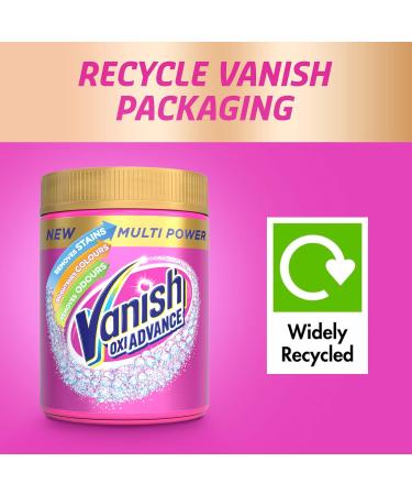 Vanish Gold Powder 470g - Stain Removal for All Fabrics | Fast International Shipping - Buy Online on GoSupps.com