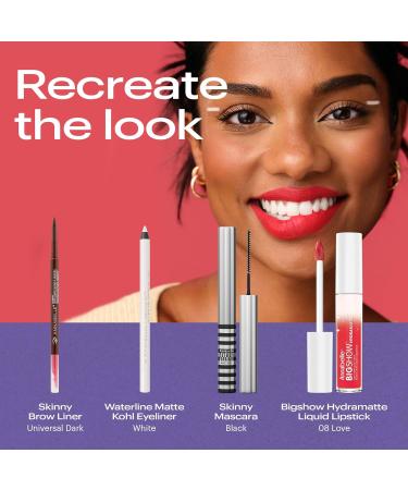 Annabelle Bigshow Hydramatte Liquid Lipstick 08 Love Matte High Coverage with Hydrating Coconut Oil Vitamins C & E Long-Lasting Waterproof Cruelty-Free Vegan Paraben-Free 3.8 mL 08 Love 3.8 ml (Pack of 1) - Buy Online on GoSupps.com