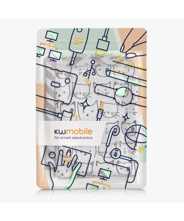 KWMobile Diaper Bag Wetbag - 2 Packs Water-Repellent 30x40cm - Ideal for Diapers Swimwear & Dirt - Stylish White Black & Brown - Buy Online on GoSupps.com