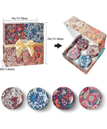 Premium Fragrance Candles Gift Set for Women - 4 Piece Flower Decor | Perfect Birthday & Mother's Day Gifts - Buy Online on GoSupps.com