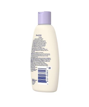 Aveeno Baby Calming Comfort Bath Lavender and Vanilla 8 fl oz - Gentle Formula for Soothing Baby's Skin - Buy Online on GoSupps.com