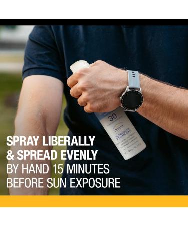 Neutrogena Sport Active Defense SPF 30 Sunscreen Spray - Sweat & Water Resistant Broad Spectrum UVA/UVB Protection Oxybenzone-Free 5 oz - Buy Internationally - Buy Online on GoSupps.com