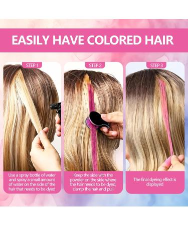 10 Craie pour Cheveux Teinture Temporaire pour Cheveux de Dye Couleur Lavables Cheveux Multicolores pour Hommes et Femmes Id al pour Anniversaire Halloween No l F te Cosplay - Buy Online on GoSupps.com